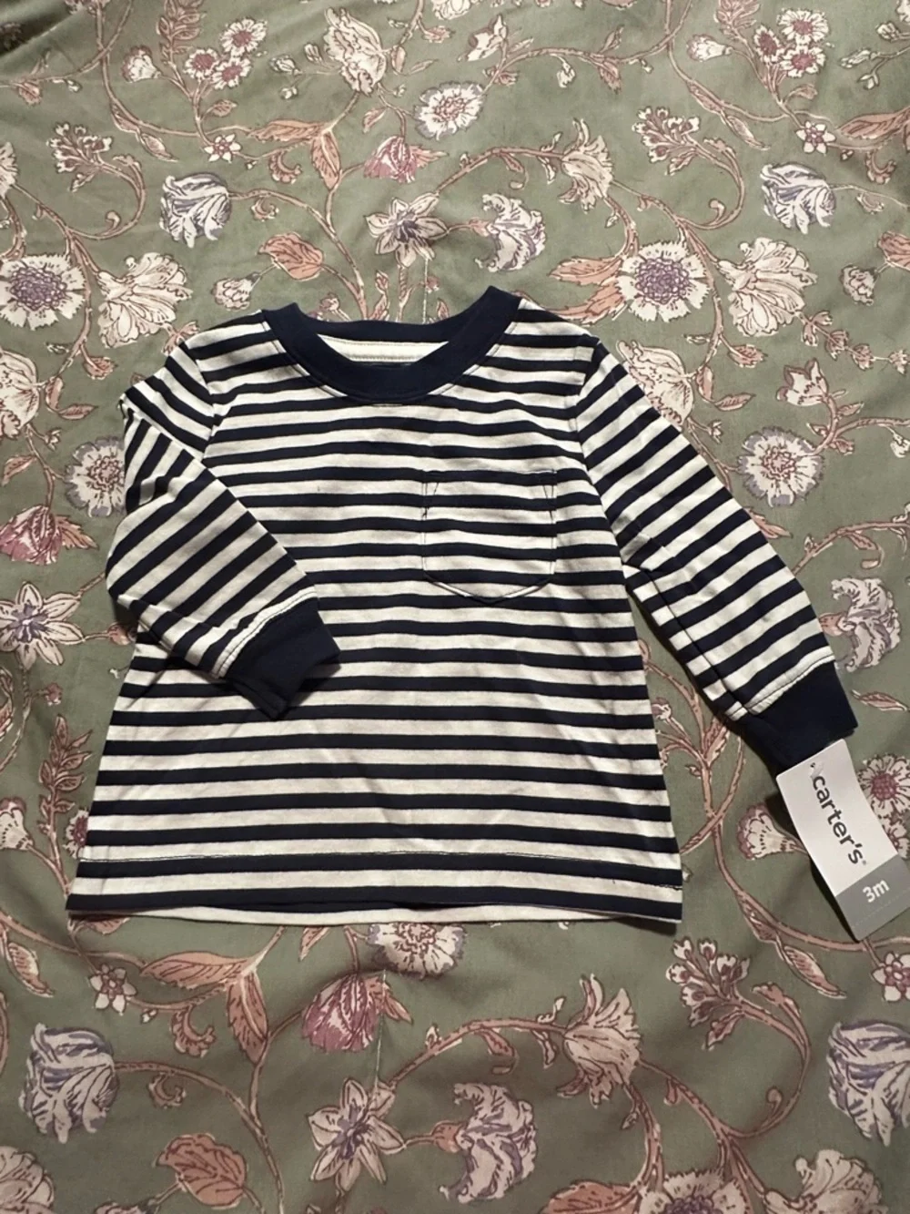 Baby Long sleeve top 3M NWT